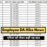 Employee DA Hike News DA of state employees will be paid within two months, CM announced, said this regarding arrears